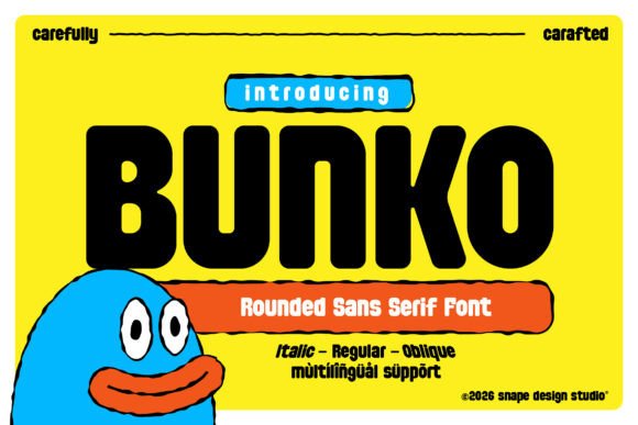 Bunko Typeface: Warmth for Editorial Design