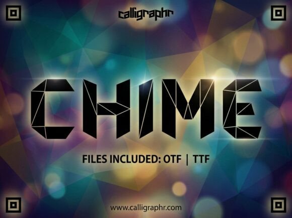 Chime: A Modern Display Font for Bold Brands