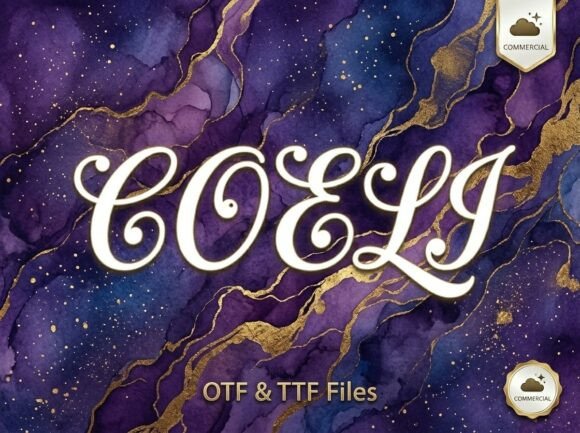 Coeli Typeface for Bold Brand Identity