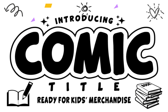 Comic Title: Bold Display Font for Campaigns