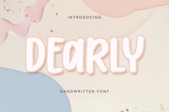 Dearly: A Bold Display Font for Web Design