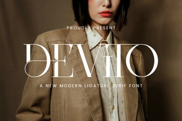 Devito Typeface for Elegant Handmade Branding