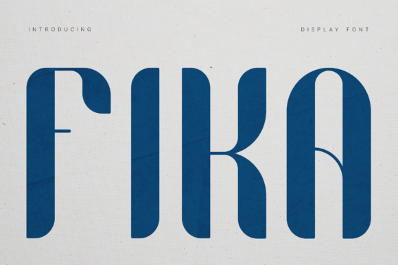 Fika: The Display Font for Expressive Branding