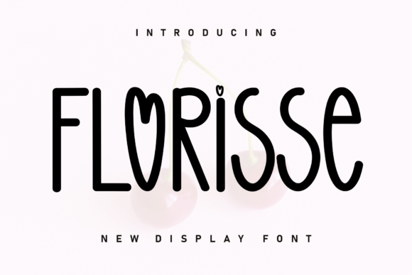 Florisse: The Handwritten Display Font for Modern Brands