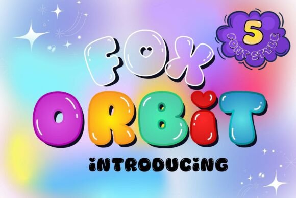 Fox Orbit Typeface for Bold Campaigns