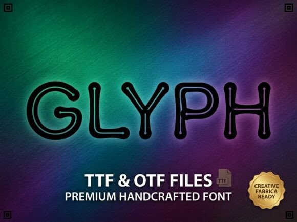 Glyph Typeface for Bold Brand Identity