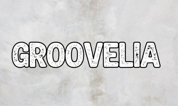Groovelia: A Bold Retro Display Typeface