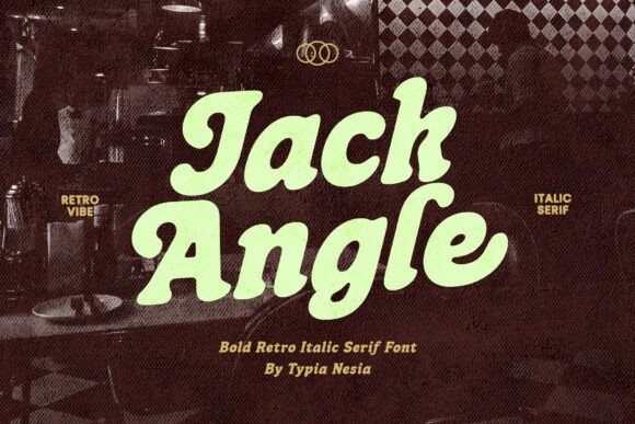 Jack Angle: A Retro Serif Font for Makers