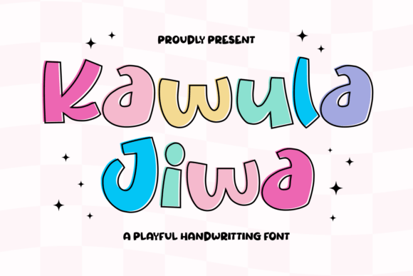 Kawula Jiwa Display Font for Crafters