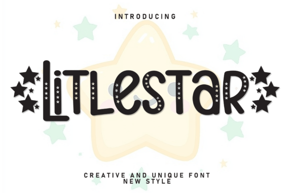 Litlestar Display Font for Editorial Design