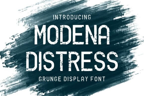 Modena Distress: The Ultimate Grunge Font Review