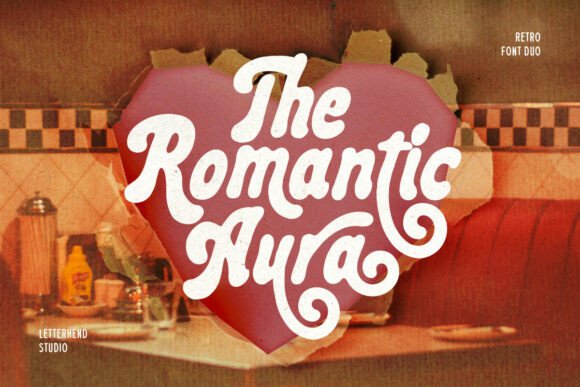 Romantic Aura Duo: A Groovy Display Font Review