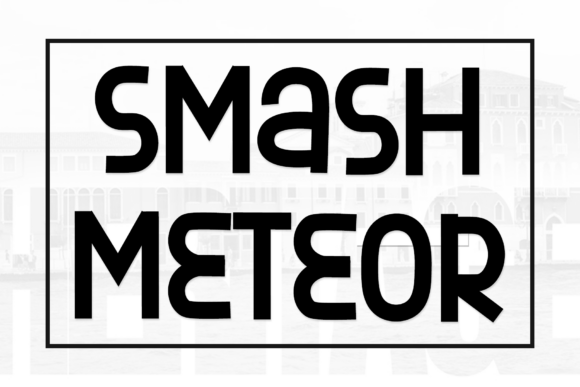 Smash Meteor: The Perfect Script Font for Branding