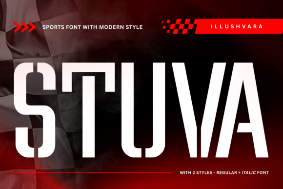 Stuva Sports Typeface for Bold Campaigns