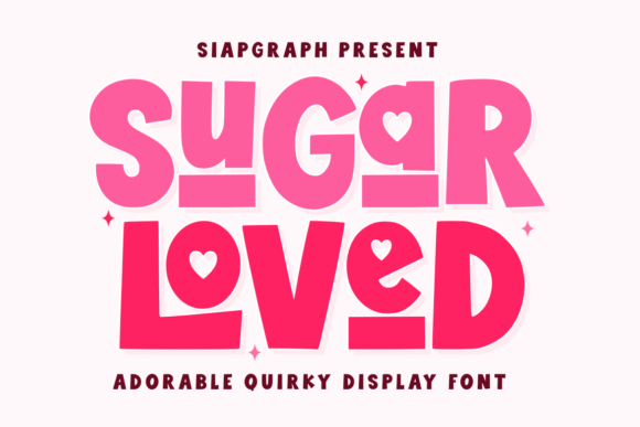 Sugar Loved Typeface Review for Editorial Design