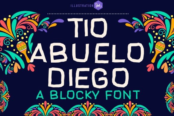 Tio Abuelo Diego: A Hand-Cut Display Font for Bold Campaigns